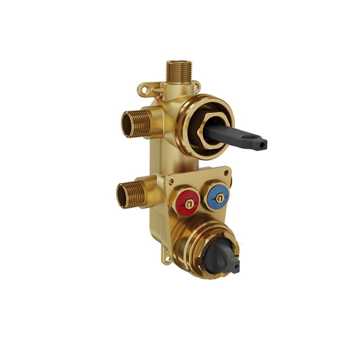 Baril New 1-2-3-Way Thermostatic Pressure-Balanced Rough-In (NPT/Sweat) - RVA-9501-00-B