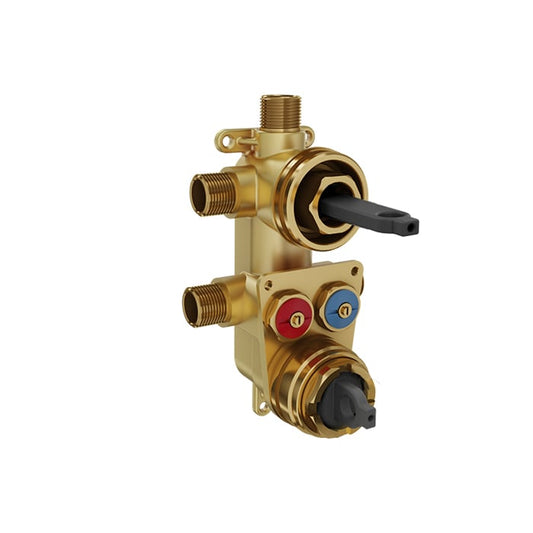 Baril New 1-2-3-Way Thermostatic Pressure-Balanced Rough-In (NPT/Sweat) - RVA-9501-00-B