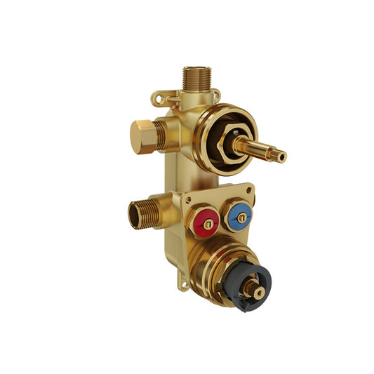 Baril 1-Way Thermostatic Pressure Balanced Rough-In Valve (NPT/sweat) - RVA-9511-00