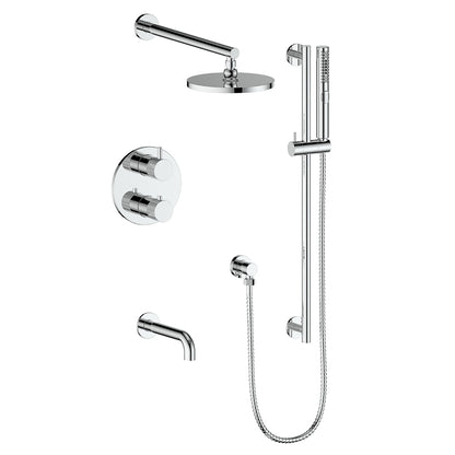 Vogt Drava 3-Way Thermostatic Shower System Trim Only