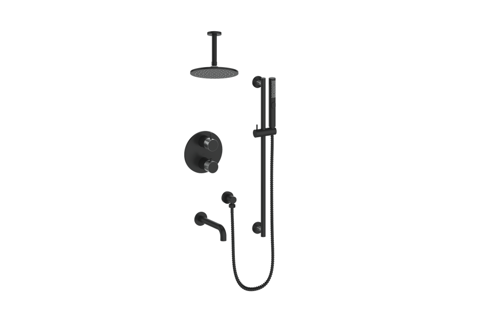 Vogt Drava 3-Way Thermostatic Shower System Trim Only