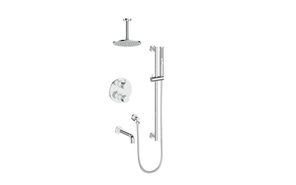 Vogt Drava 3-Way Thermostatic Shower System Trim Only