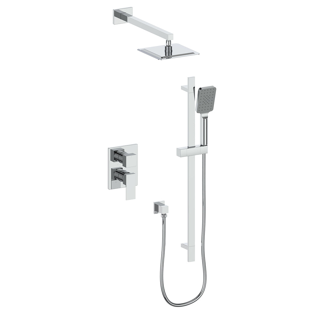 Vogt Kapfenberg 2-Way PB Shower Kit SET.KG.210.210 in Polished Chrome