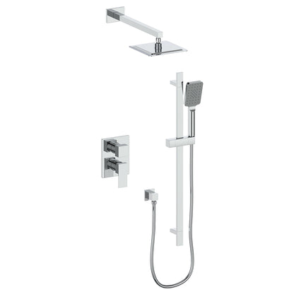 Vogt Kapfenberg 2-Way PB Shower Kit SET.KG.210.210 in Polished Chrome