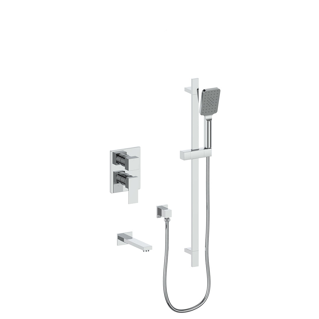Vogt Kapfenberg 2-Way PB Shower Kit SET.KG.210.500 in Polished Chrome