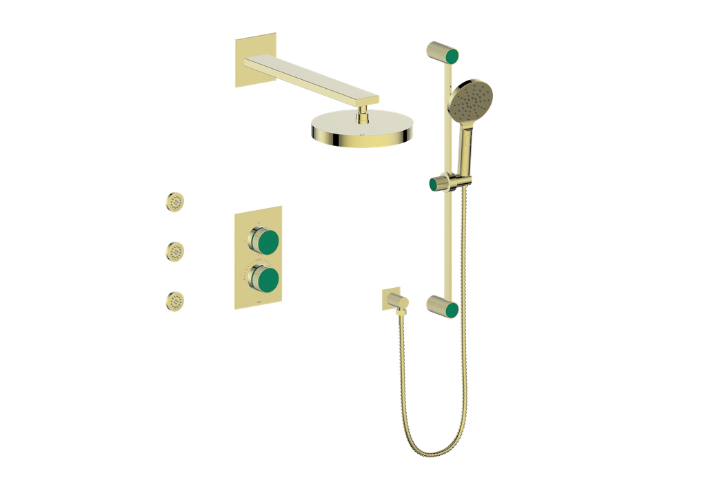Moon / Emerald Green