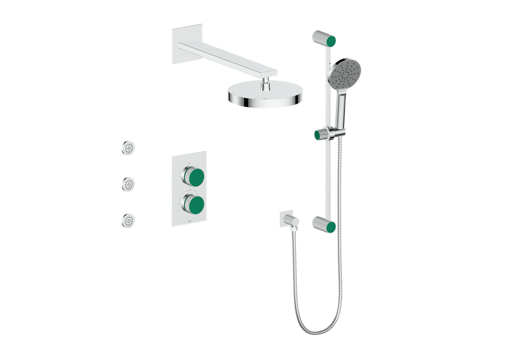 Moon / Emerald Green