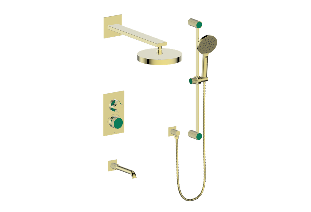 Crescent / Emerald Green