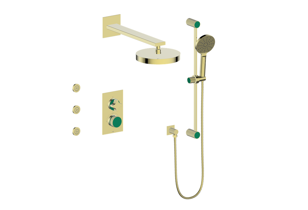 Crescent / Emerald Green