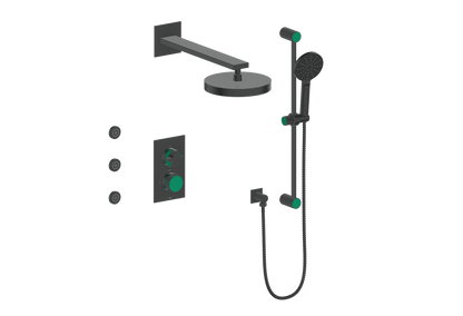 Crescent / Emerald Green