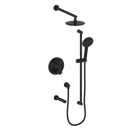 Vogt Wörgl 3-Way Thermostatic Shower System With Rough-In Valve - SET.WL.320.310
