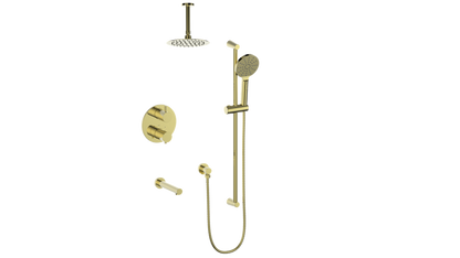 Vogt Wörgl 3-Way Thermostatic Shower System With Rough-In Valve - SET.WL.320.310