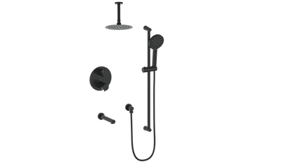 Vogt Wörgl 3-Way Thermostatic Shower System With Rough-In Valve - SET.WL.320.310