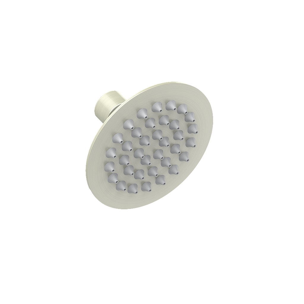 Vogt 4 inch Round Stainless Steel Rain Shower Head SH.02.0404 in Brushed Nickel