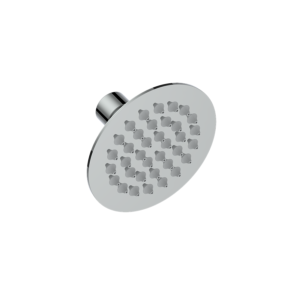 Vogt 4 inch Round Stainless Steel Rain Shower Head SH.02.0404 in Polished Chrome
