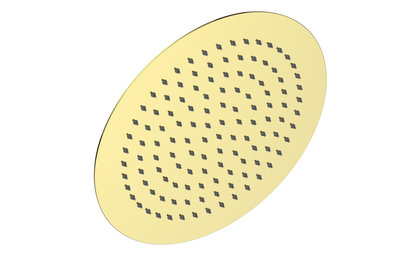 Vogt 12 inch Round Rain Shower Head SH.02.1212 in Brushed Gold
