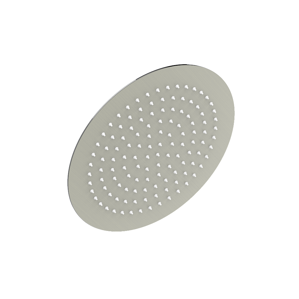 Vogt 12 inch Round Rain Shower Head SH.02.1212 in Brushed Nickel