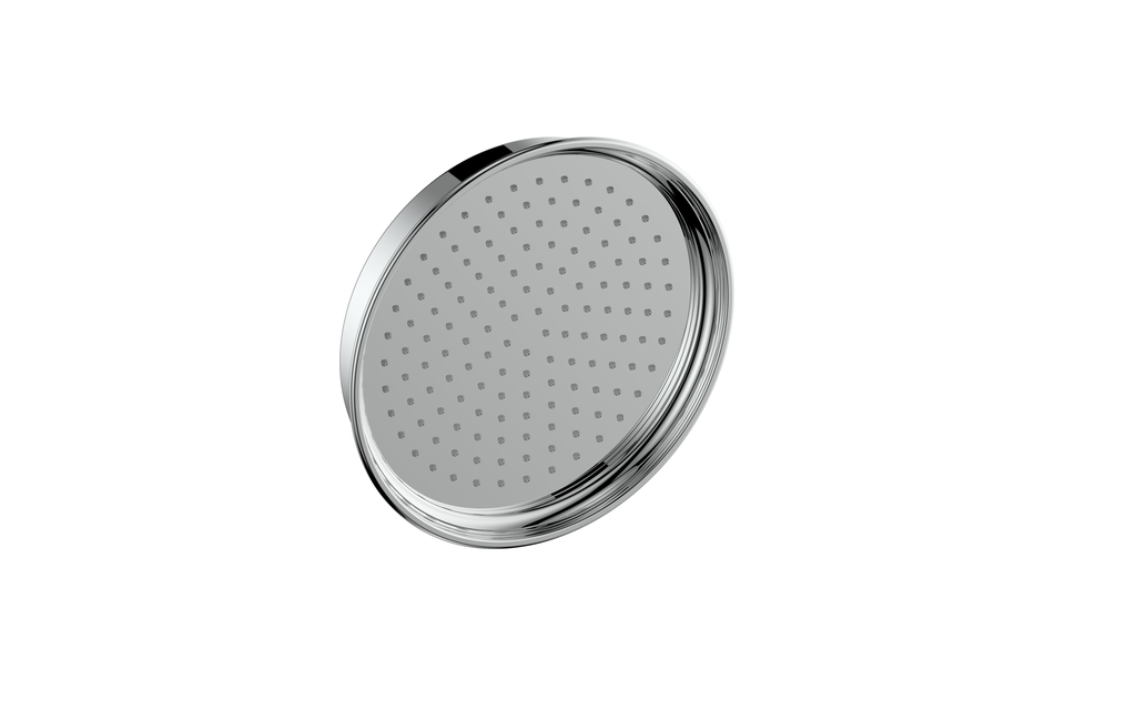 Vogt Zehn 8 inch Round Brass Rain Shower Head SH.09.0808 in Polished Chrome