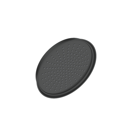 Vogt Zehn 12 inch Round Brass Rain Shower Head SH.09.1212 in Matte Black