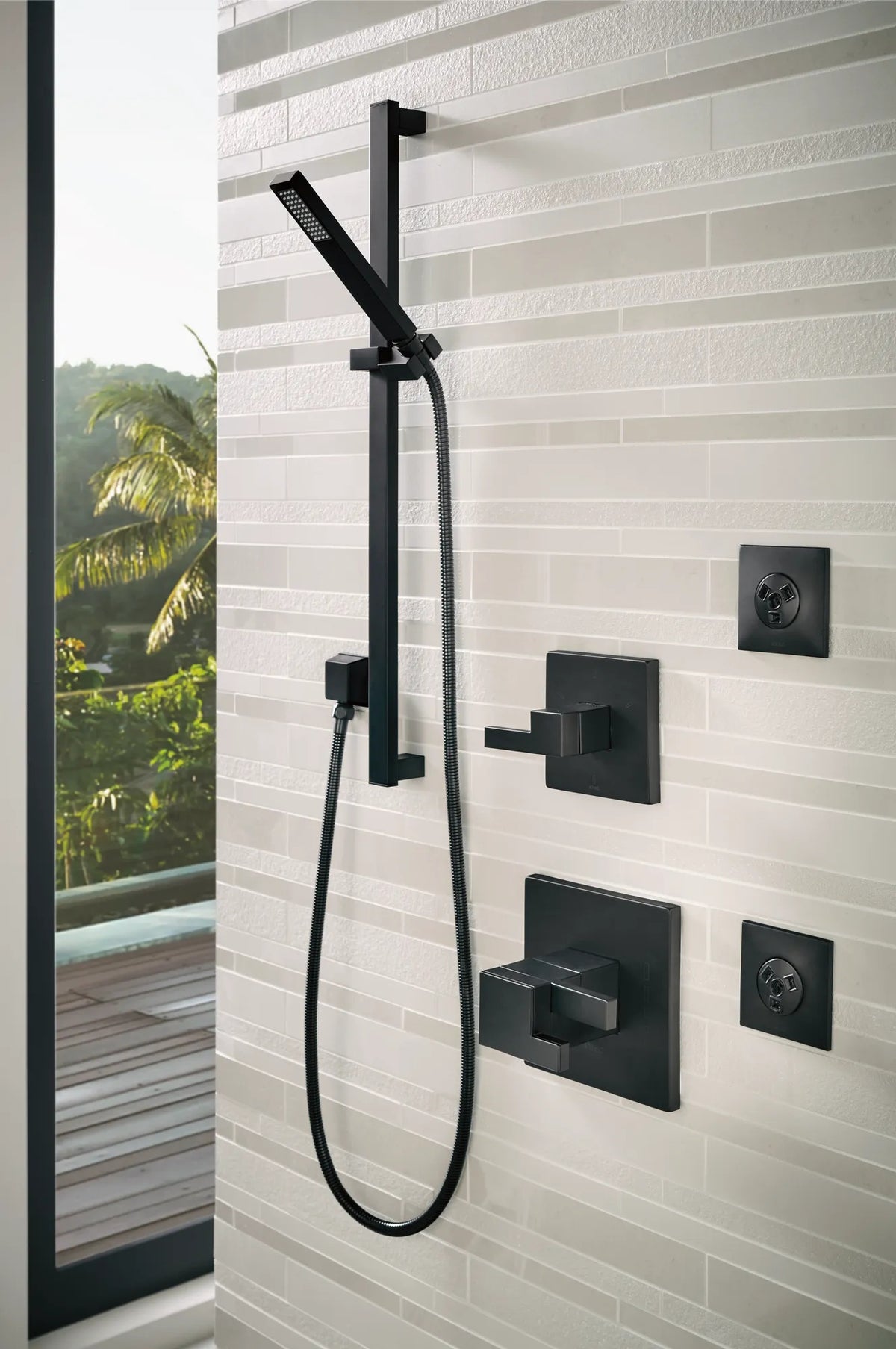 Brizo Hydrachoice Max Square Body Spray Trim - T84913 - lifestyle 35