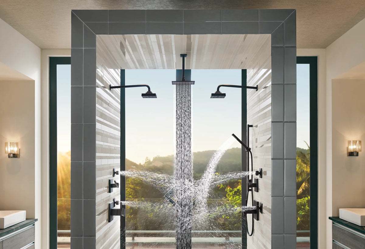 Brizo Hydrachoice Max Square Body Spray Trim - T84913 - lifestyle 38