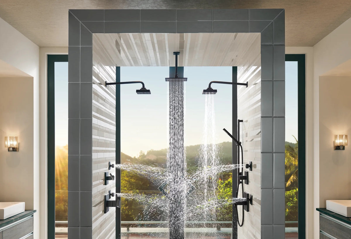 Brizo Hydrachoice Max Square Body Spray Trim - T84913 - lifestyle 39