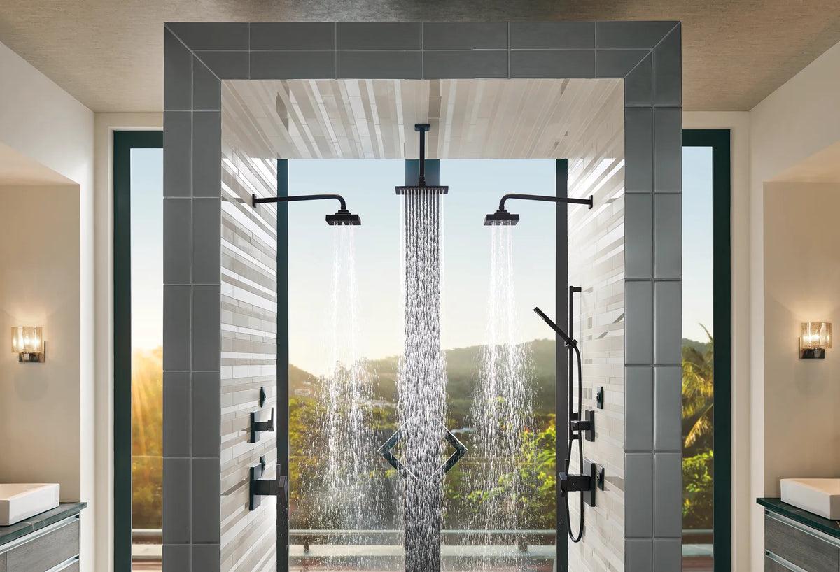 Brizo Hydrachoice Max Square Body Spray Trim - T84913 - lifestyle 40