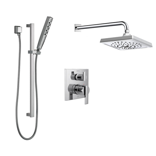 Delta Square Pressure Balance Shower Kit - SKD11