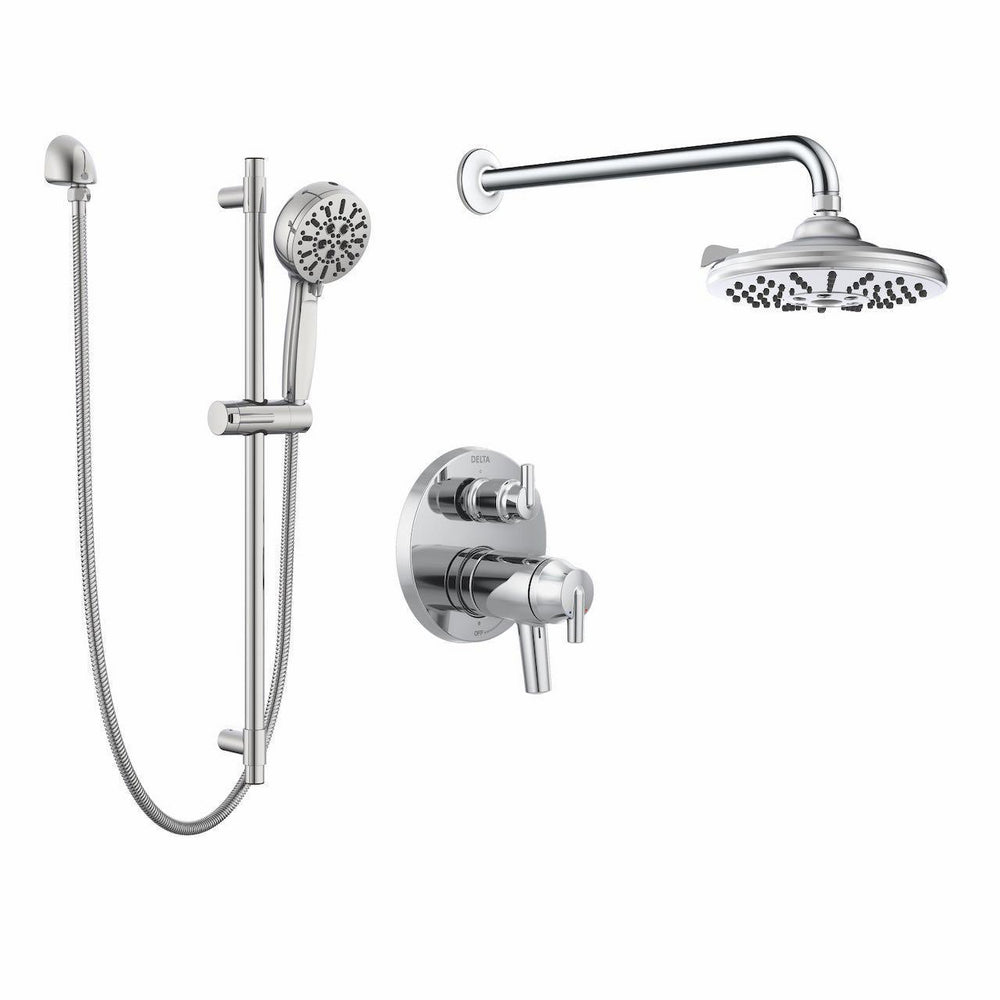 Delta Round Thermostatic Shower Kit - SKD14