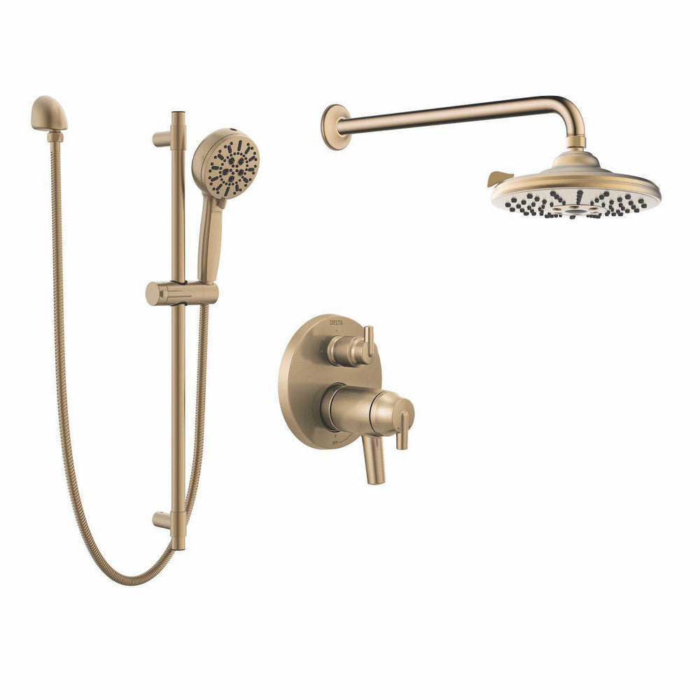 Delta Round Thermostatic Shower Kit - SKD14