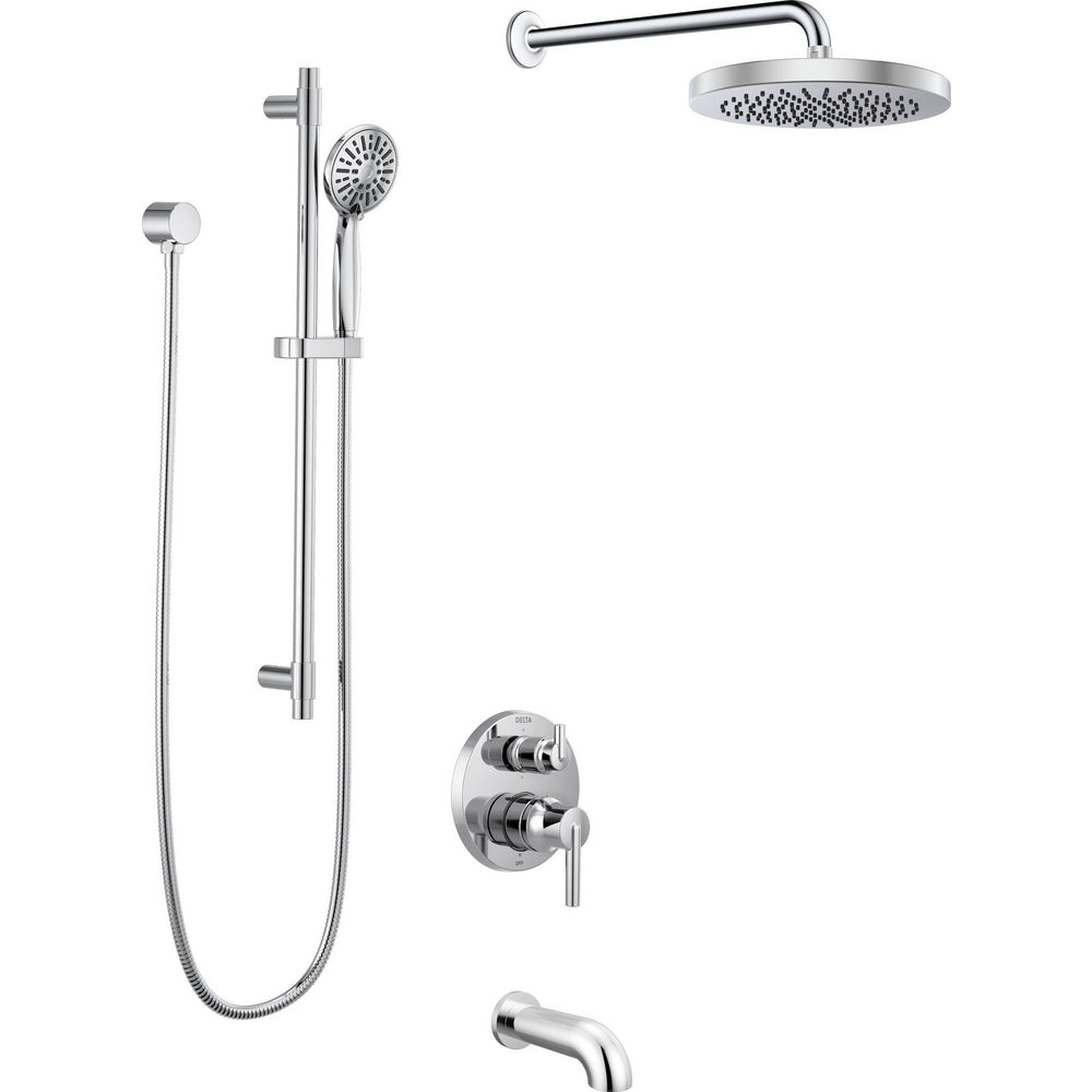 Delta Pressure Balance Shower Kit with Spout Trim Only - SKD21