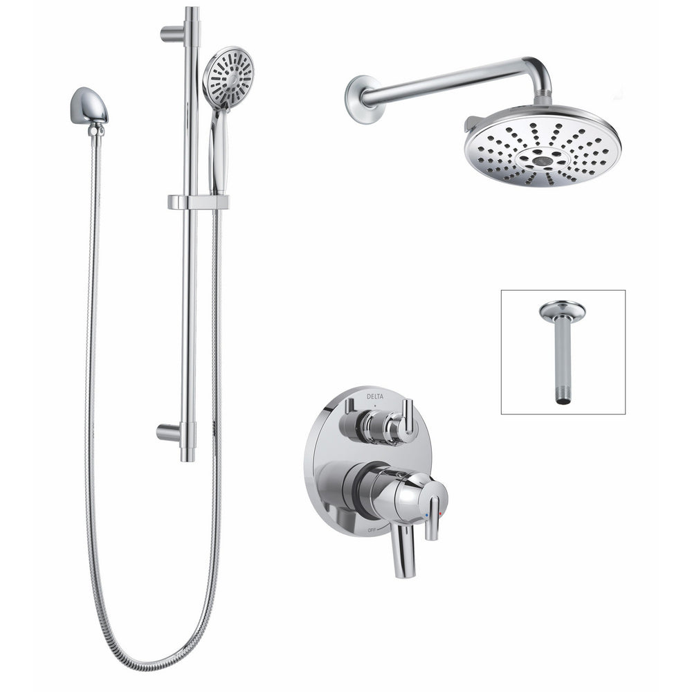 Delta 17 Series Integrated Diverter Shower Kit Trim Only - SKD6