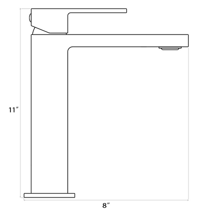 Kodaen Madison Vessel Sink Bathroom Faucet
