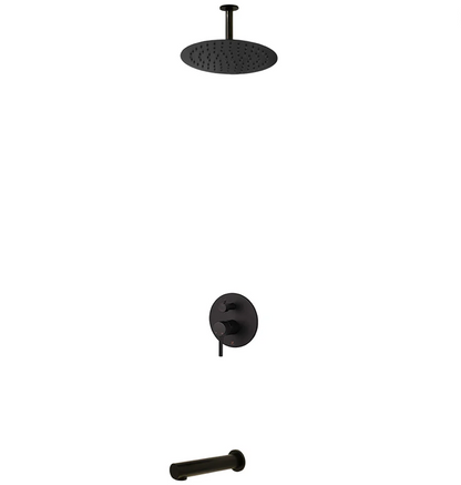 Kodaen Elegante Two Way Pressure Balanced System - Kit 3, With 10" Shower Head & Rough-In Valve