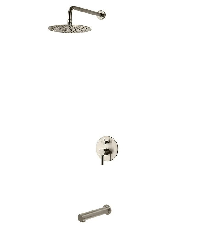 Kodaen Elegante Two Way Pressure Balanced System - Kit 3, With 10" Shower Head & Rough-In Valve