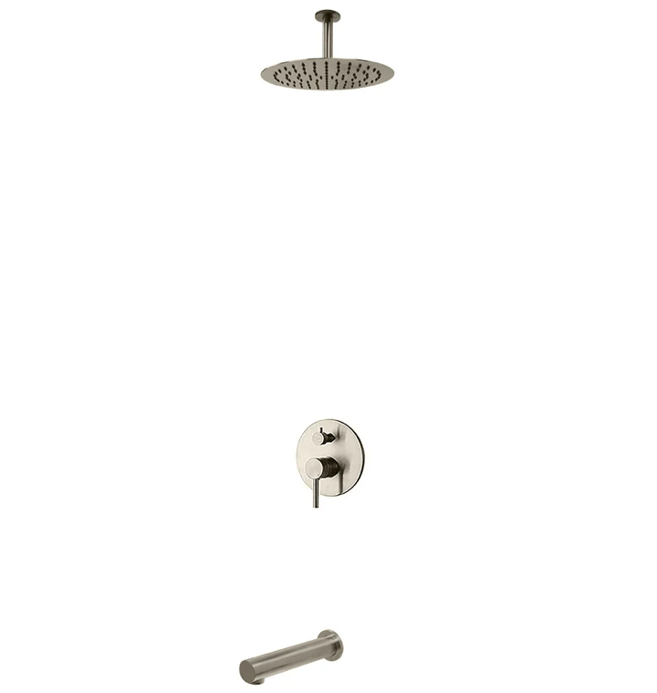 Kodaen Elegante Two Way Pressure Balanced System - Kit 3, With 10" Shower Head & Rough-In Valve