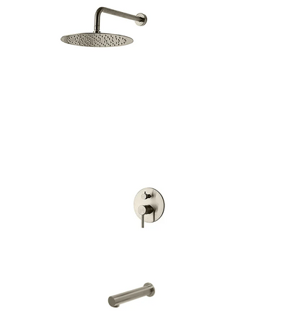 Kodaen Elegante Two Way Pressure Balanced System - Kit 3, With 12" Shower Head & Rough-In Valve