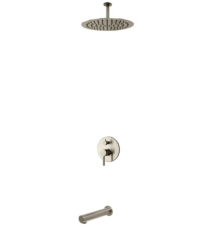 Kodaen Elegante Two Way Pressure Balanced System - Kit 3, With 12" Shower Head & Rough-In Valve
