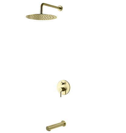 Kodaen Elegante Two Way Pressure Balanced System - Kit 3, With 12" Shower Head & Rough-In Valve