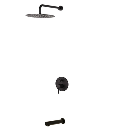 Kodaen Elegante Two Way Pressure Balanced System - Kit 3, With 12" Shower Head & Rough-In Valve