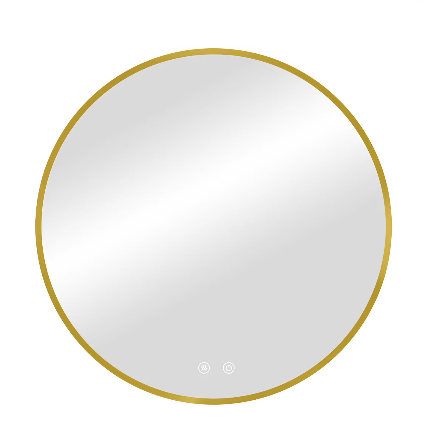 Roundy Framed Backlit LED Mirror