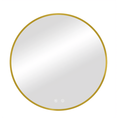 Roundy Framed Backlit LED Mirror