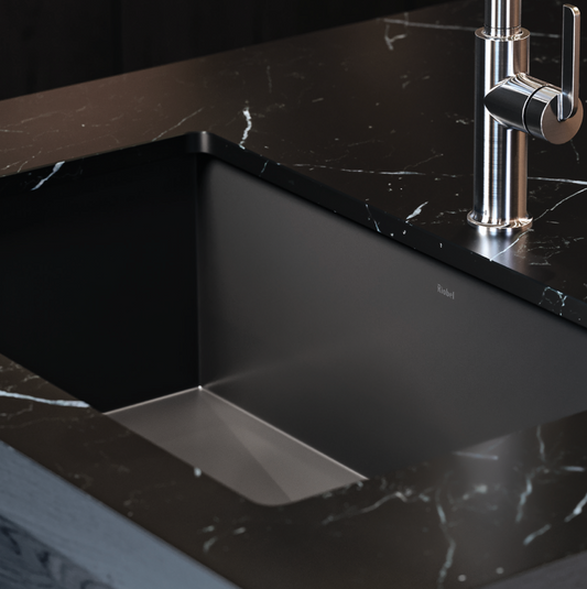 Riobel Fonsa 30" Quartz Single Bowl Undermount Kitchen Sink