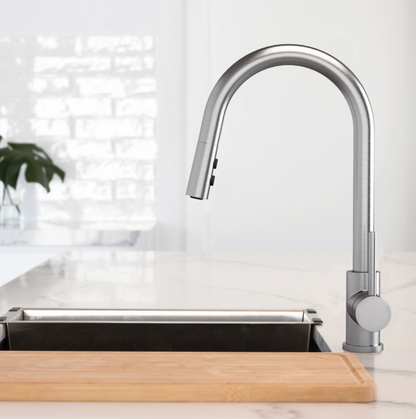 Riobel Joli Pull-Down Kitchen Faucet Dual Spray 1.8 GPM