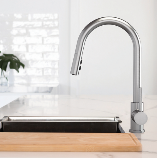 Riobel Joli Pull-Down Kitchen Faucet Dual Spray 1.8 GPM