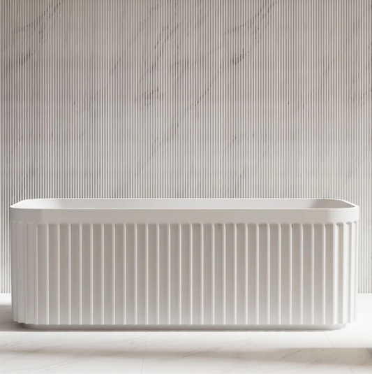 Kodaen Doric Rectangular One-Piece Free-Standing Bathtub