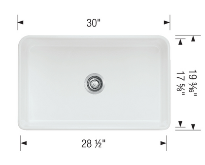 Blanco Cerana Apron Front Fireclay Farmhouse Kitchen Sink