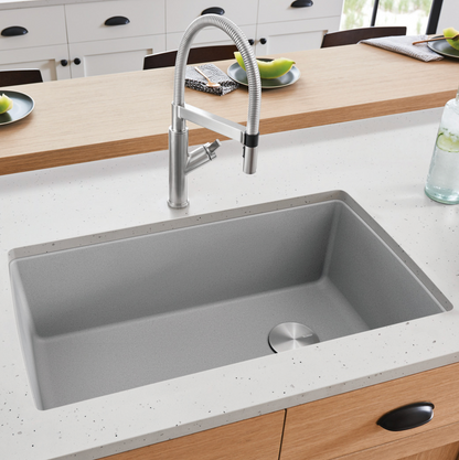 Blanco Diamond U Super Single Silgranit Undermount Kitchen Sink