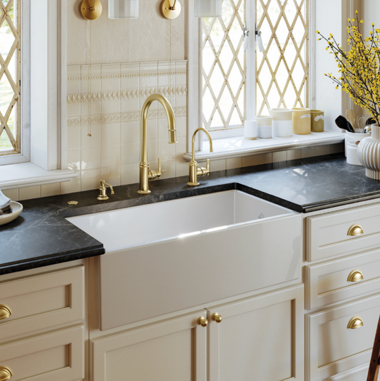 Perrin & Rowe Southbank Pull-Down Kitchen Faucet Dual Spray 1.8 GPM
