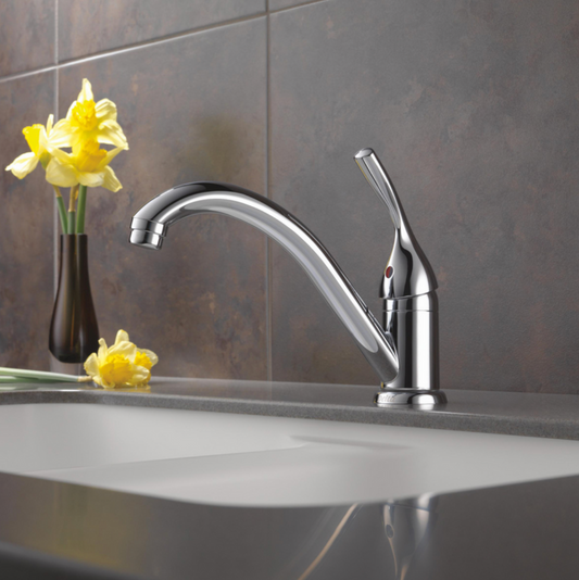 Delta Classic Single Handle Kitchen Faucet 1.8 Gpm - 101-DST